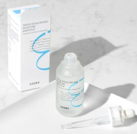 Cosrx 三重透明质酸保湿安瓶精华 40ml COSRX Hydrium Triple Hyaluronic Moisture Ampoule