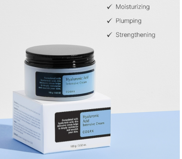 COSRX Hyaluronic acid cream 透明酸钠密集修護紧致霜 100ml
