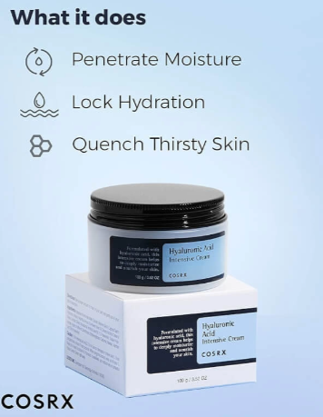 COSRX Hyaluronic acid cream 透明酸钠密集修護紧致霜 100ml