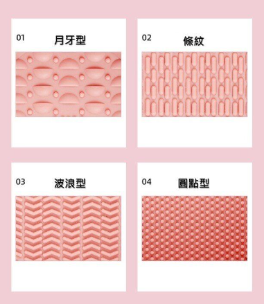 可摺疊矽膠化妝刷清洗器(粉色)