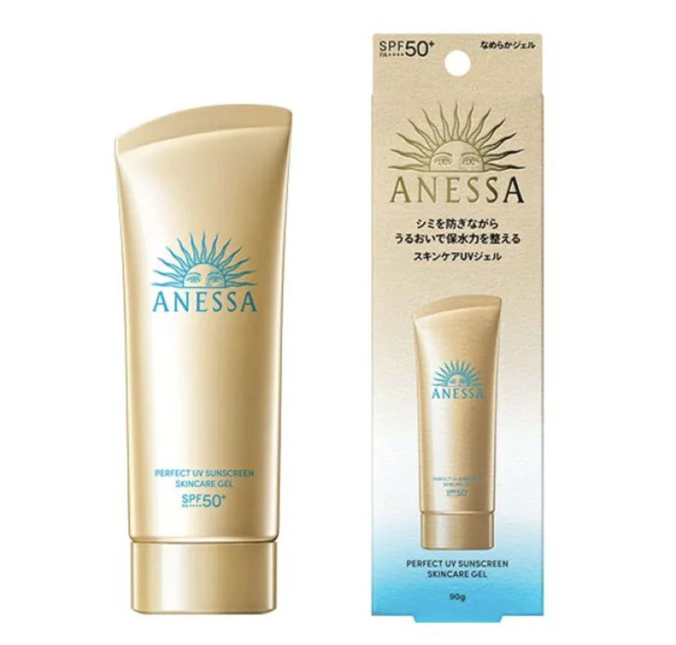 資生堂-安耐曬 Anessa Perfect UV Sunscreen Gel 臉部防曬 SPF50+ PA++++ 90g