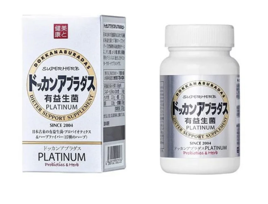 Dokkan-Aburadas Super Herb Premium Dieter Support Supplement益生菌酵素白金版180 tablets