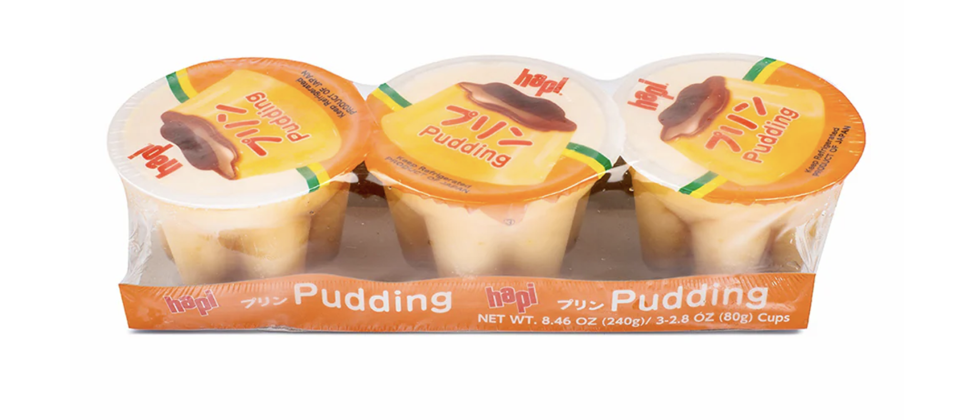 HAPI Pudding 日本冷凍布丁 3pc