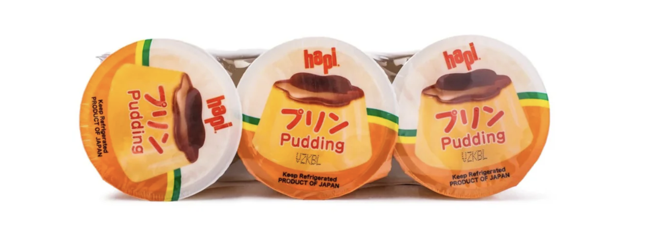 HAPI Pudding 日本冷凍布丁 3pc