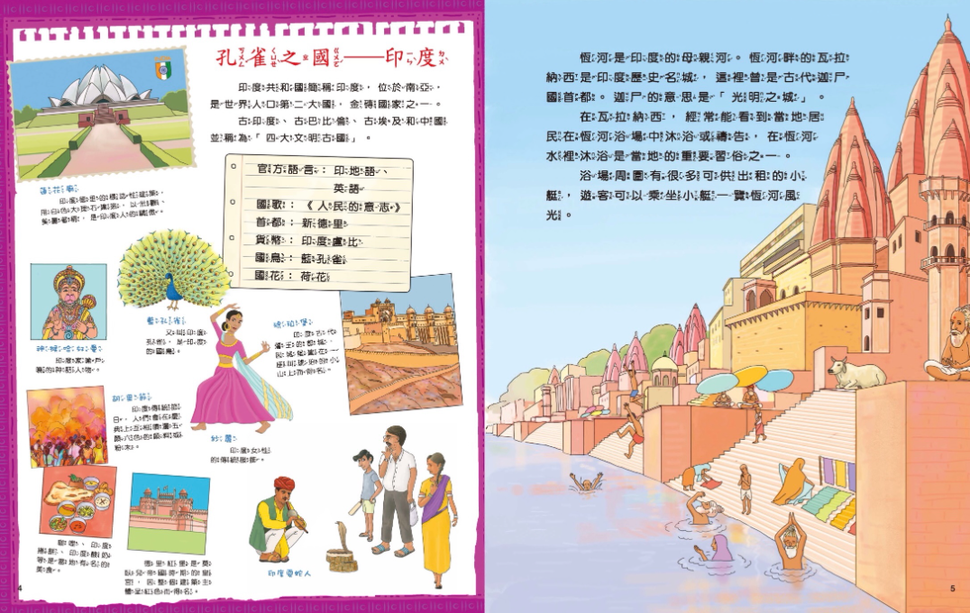 孩子的第一套世界地理百科 10+1本+1地圖 