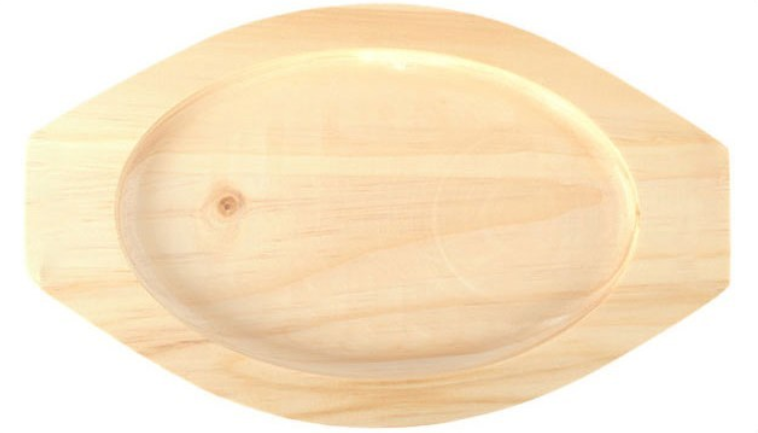 韓國鑄鐵橢圓形牛排盤+牛排盤架