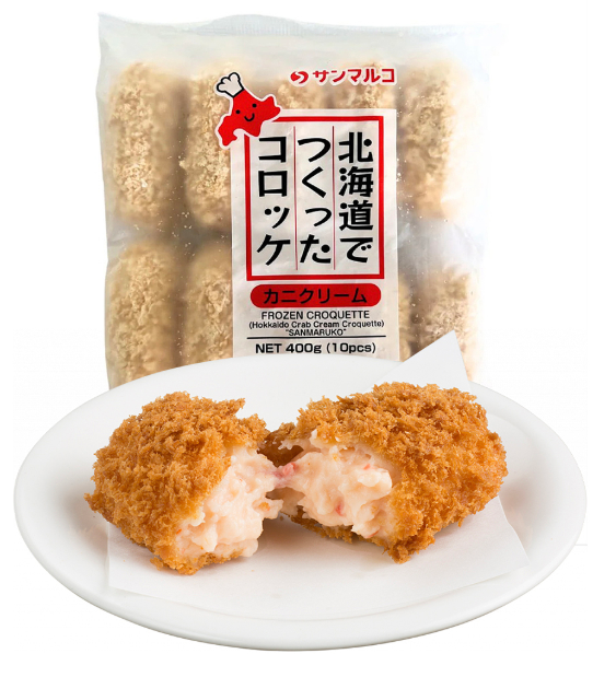 日本★北海道-蟹肉奶油可樂餅 400g (10入)