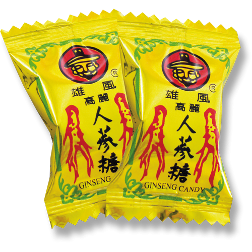 高麗人蔘風味糖-200g(拉鍊包）