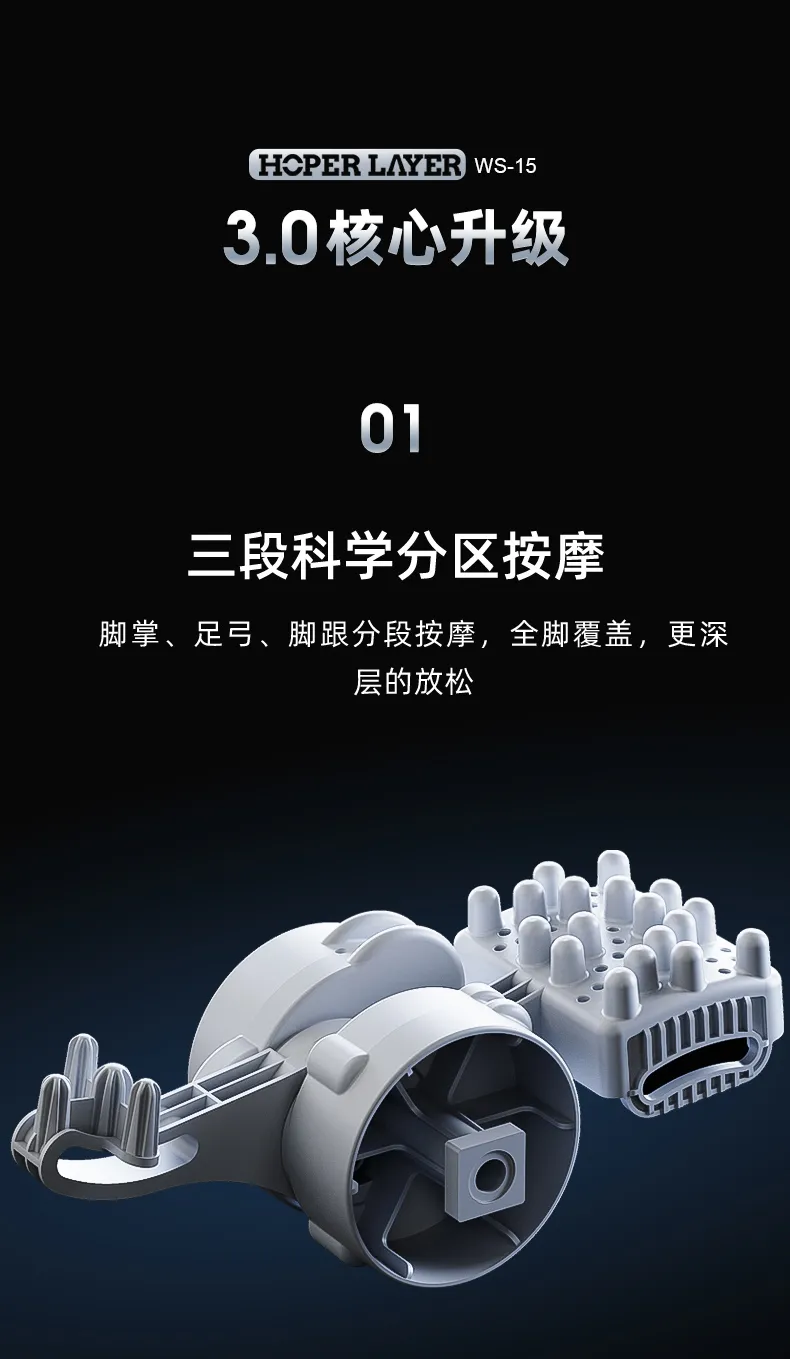 現貨★Hoper Layer -Foot Bath Massager過小腿智能足浴按摩器（WS-15)