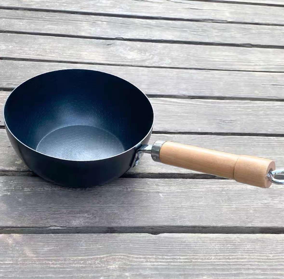 日式蜂窩鐵湯鍋-Honey Comb Iron Sauce pan