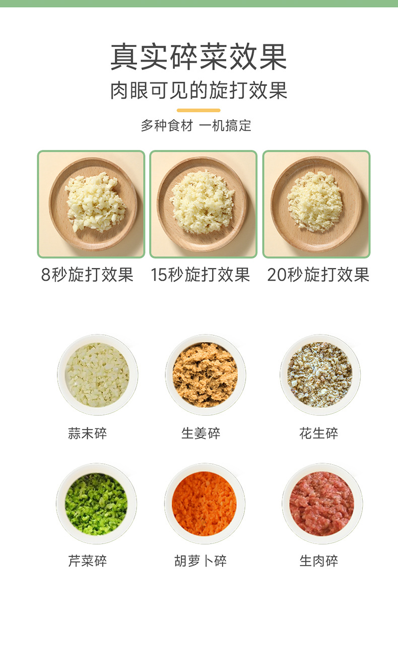 加持林手持切菜器 Electric Hand-Held Food Chopper