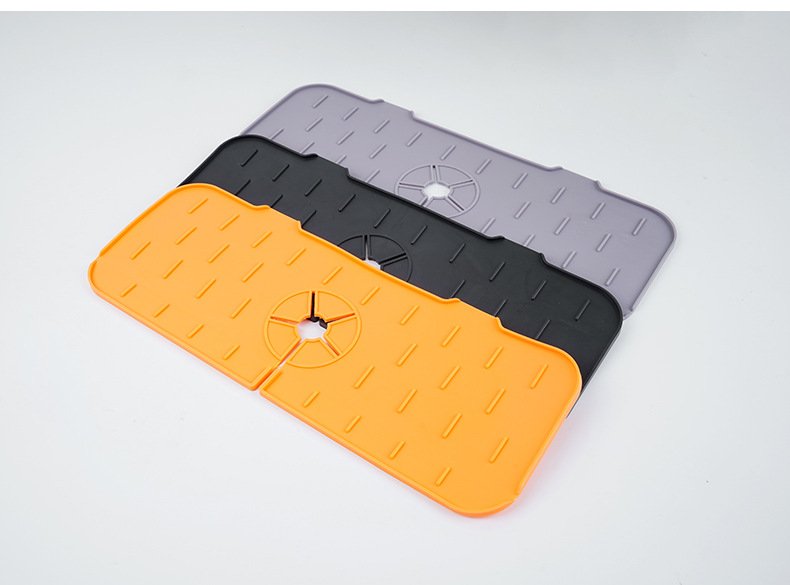 多功能硅膠瀝水墊-黑色