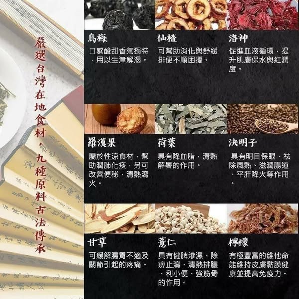 🇹🇼手作 仙楂烏梅 去油除濕茶20入/包