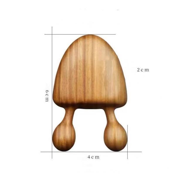 🐌蝸牛造型綠檀經絡按摩梳