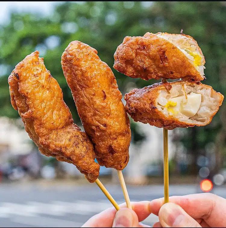 臺灣🇹🇼爆蛋旗魚黑輪條300g