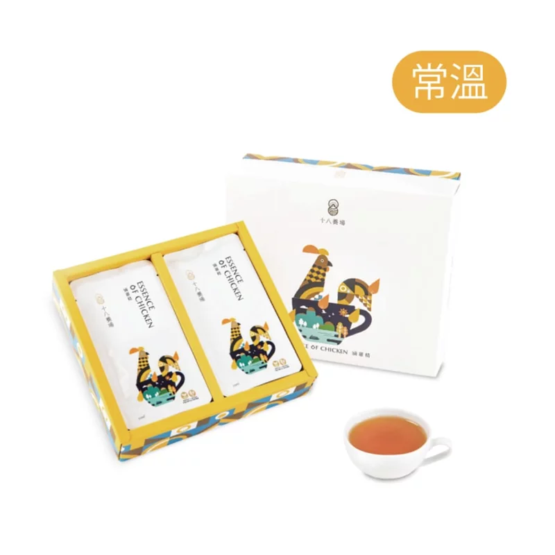 台灣【十八養場】-紅玉雞滴雞精�隨身包 50ml-6入禮盒裝