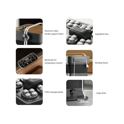 現貨★Hoper Layer -Folding Foot Bath Massager电热足浴按摩器(ZD-01)