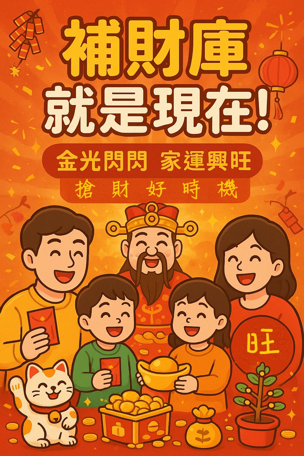 2025年-初一/十五/天赦日/- 補運/改運/補財庫