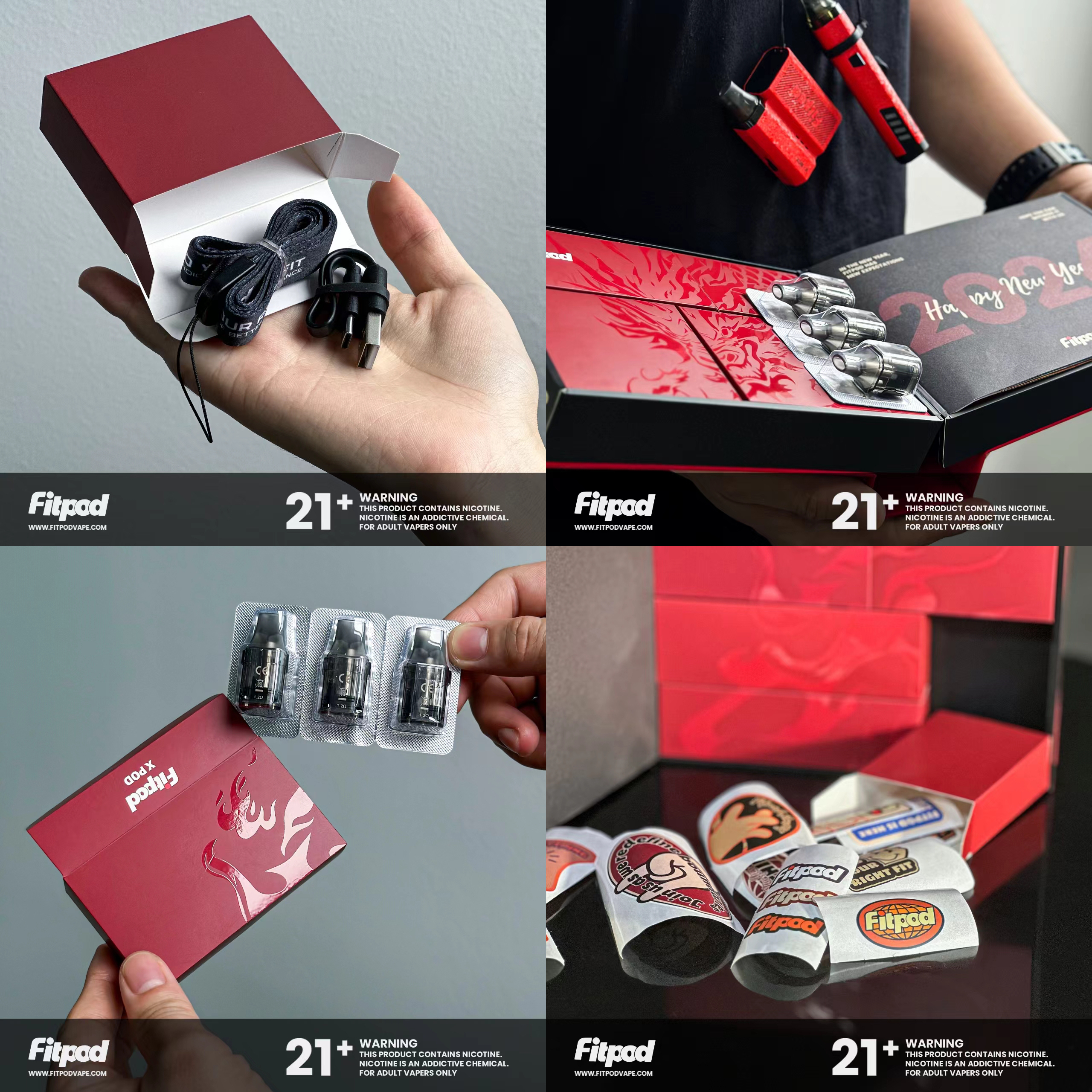 FITPOD 斯萊克 slyeek 2024年龍年限定禮盒/套裝 | 現貨