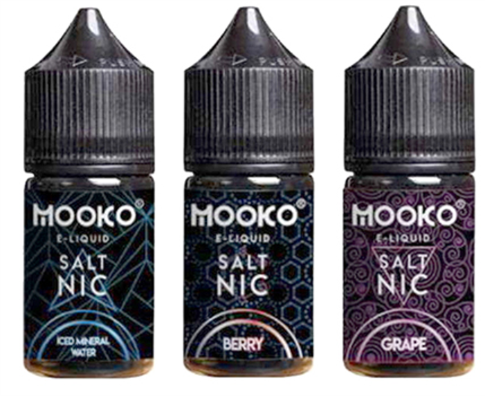 【MOOKO煙油】尼古丁鹽 小煙油 台灣現貨 小煙機煙油 30ml