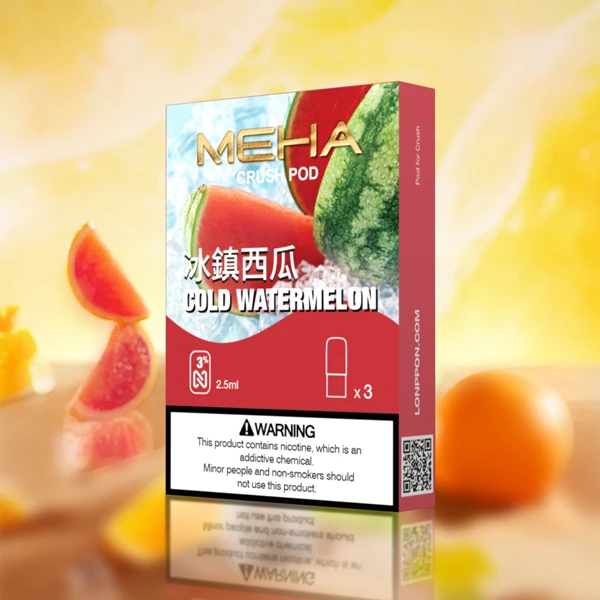 【魅嗨】Meha Crush 系列五代電子煙彈 16種口味 三顆裝