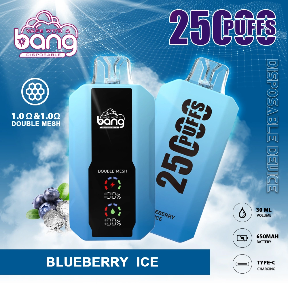 Bang Large-Screen 25000 Puffs 智能螢幕抛棄式電子煙