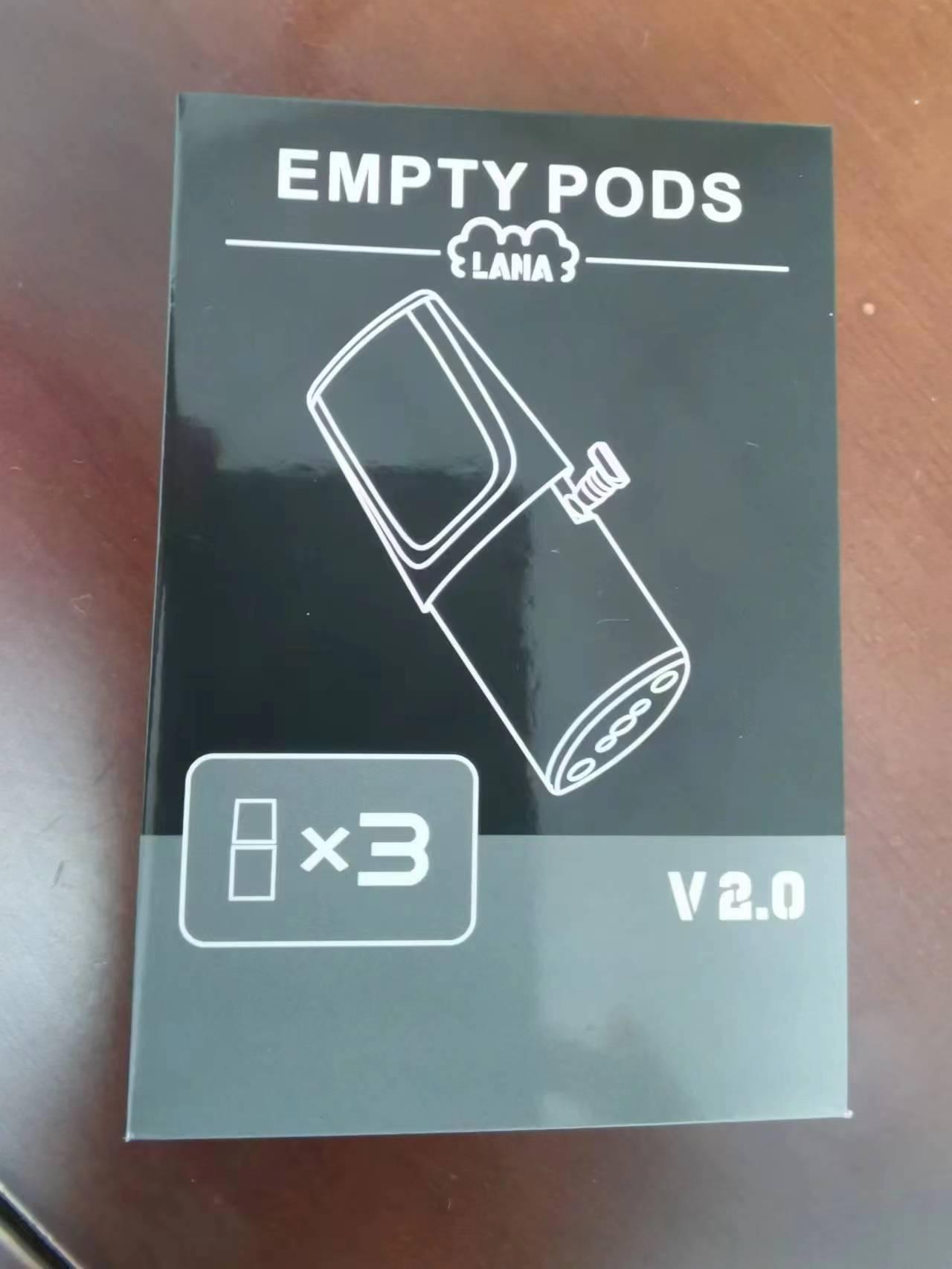 【2ml空倉彈】LANA煙蛋 | 3顆裝  | 方便重複填充 | 通用RELX、SP2及多品牌兼容