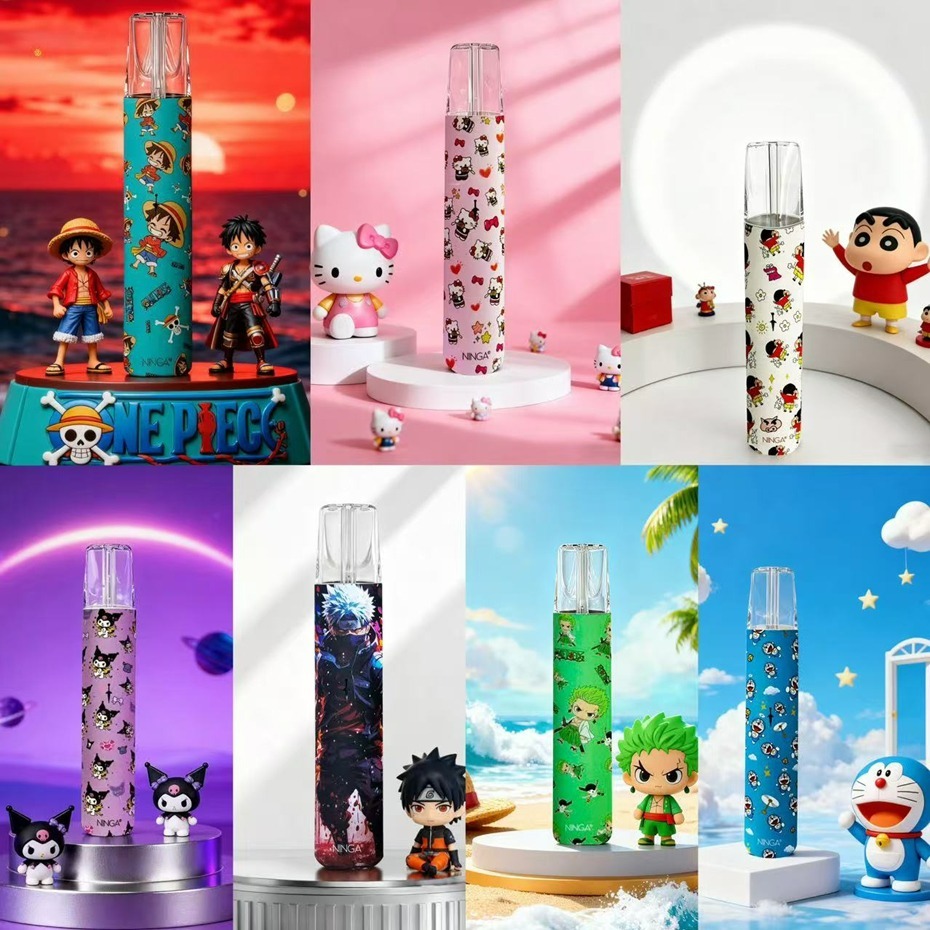 NINGA 卡通一代通用主機 /ILIA、LANA等一代煙彈適配 | 火影索隆聯名款