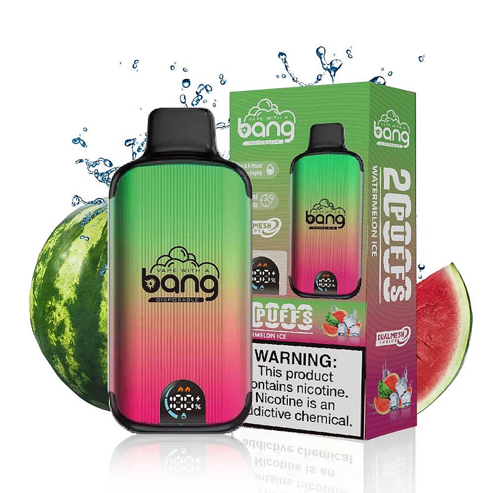 Bang 20000 Puffs 雙網拋棄式電子煙 Dual Mesh 