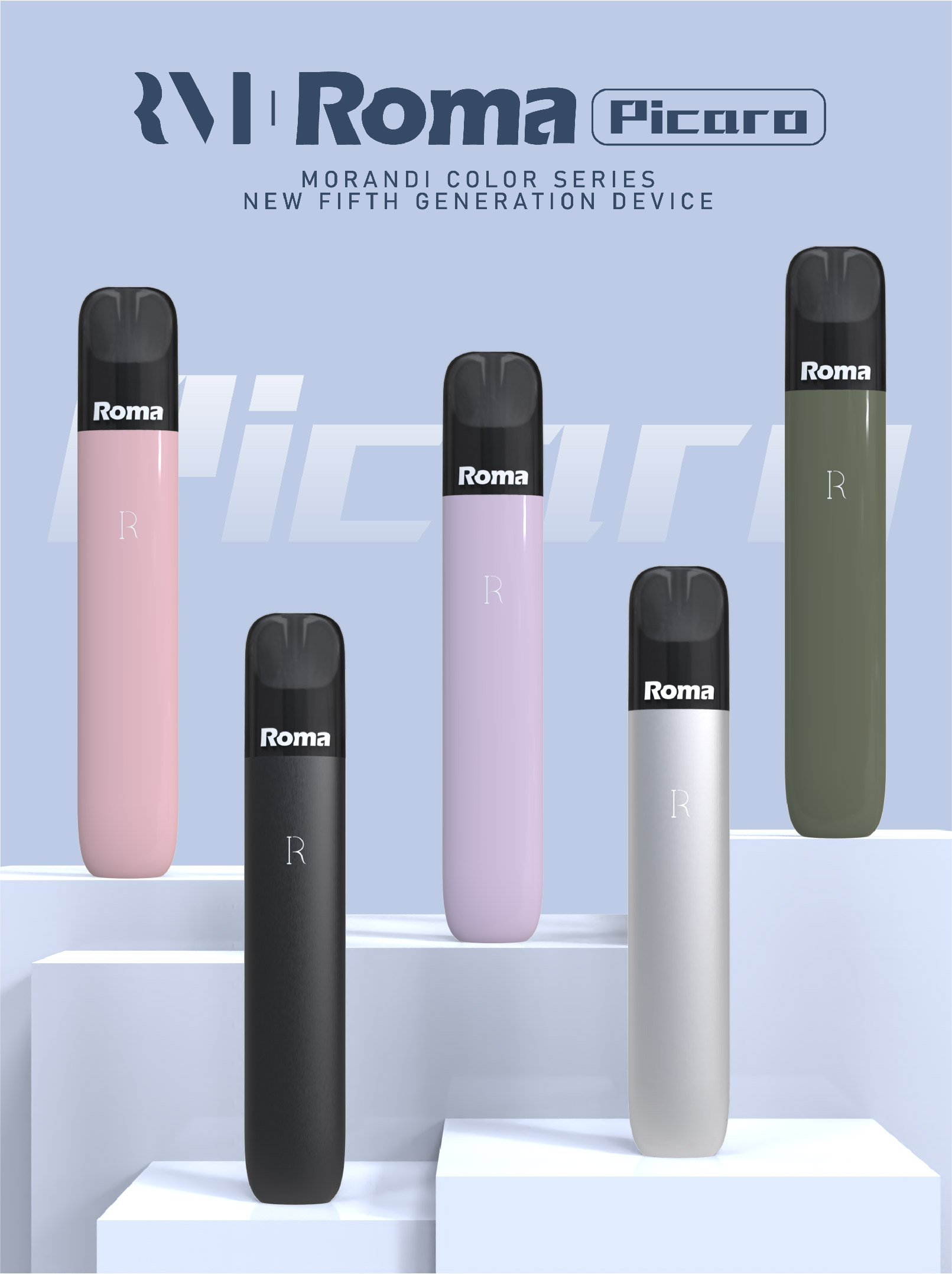 ROMA Picaro 羅馬五代主機 | 通用 RELX 悅刻等五代煙彈