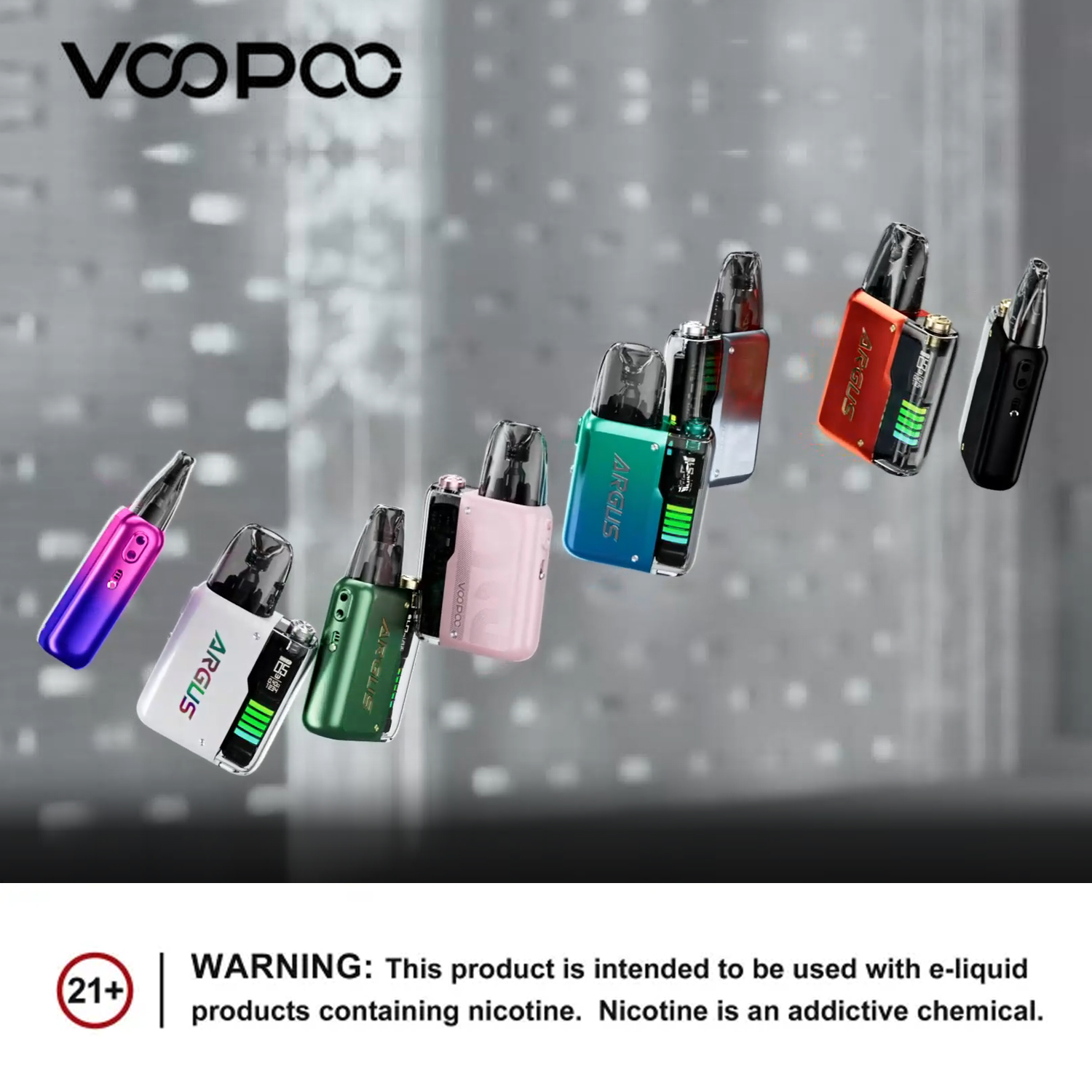 VOOPOO ARGUS P2 阿格斯電子煙主機套裝注油式 大功率可調節