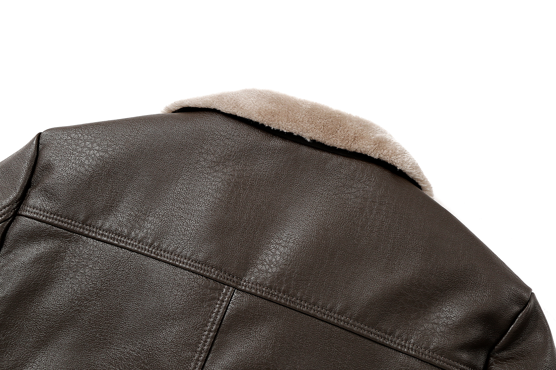 button trench coats, mens casual faux pu leather long sleeves button trench coats details 15