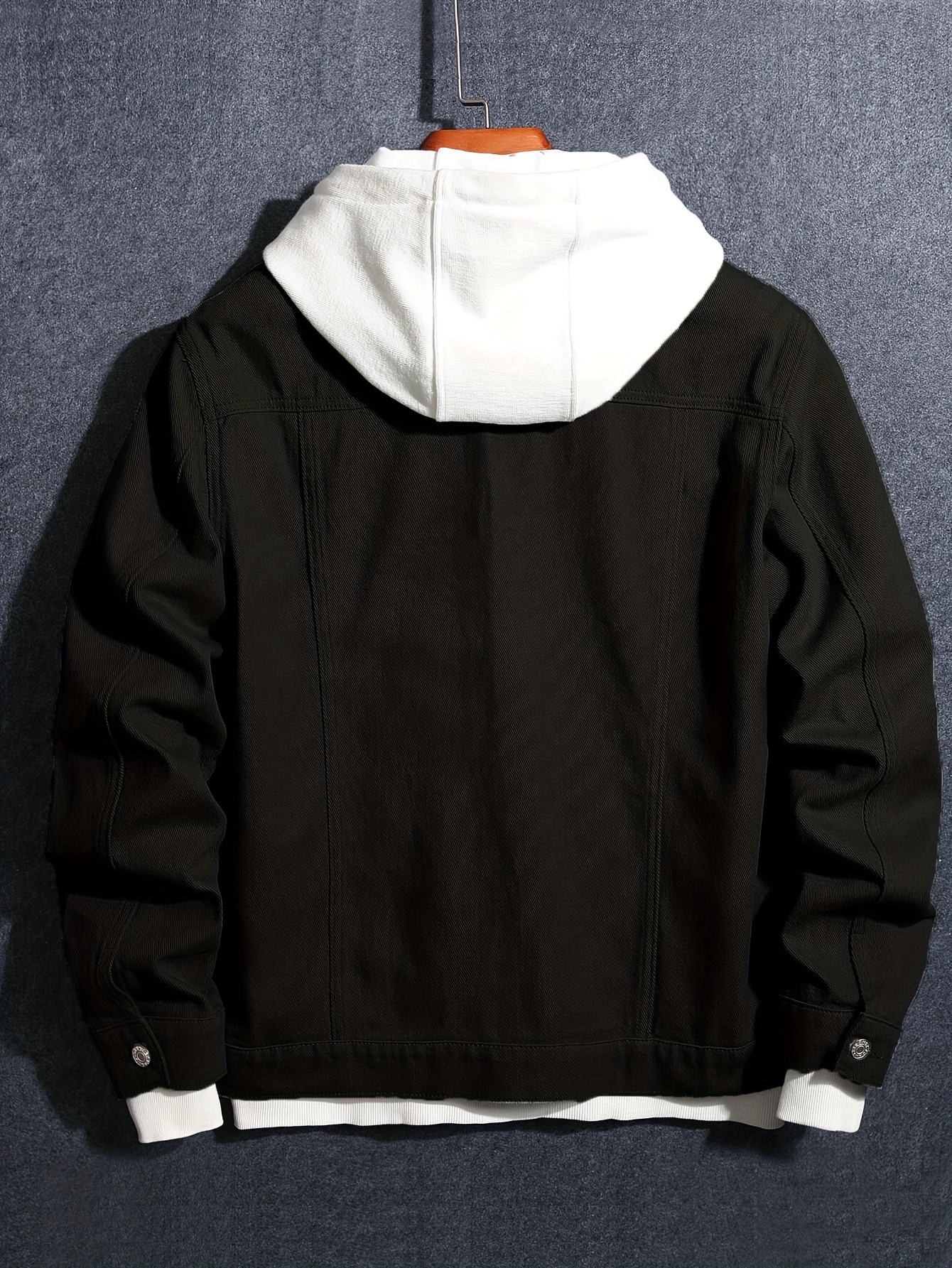 chic denim jacket, mens chic denim jacket street style button up cotton jacket coat for spring fall new generation details 16