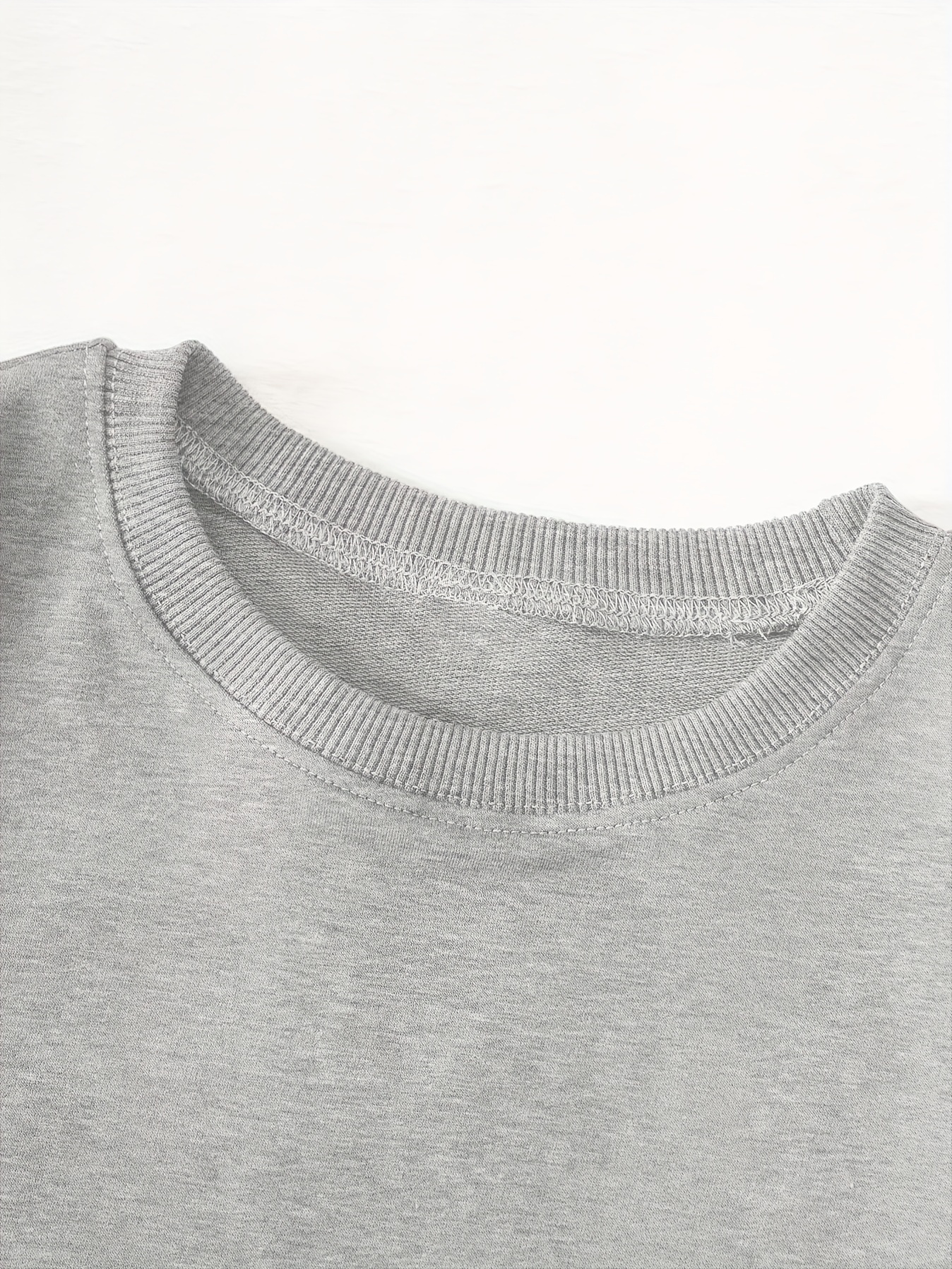 coffee letter print loose sweatshirt casual long sleeve crew neck sweatshirt womens clothing details 33