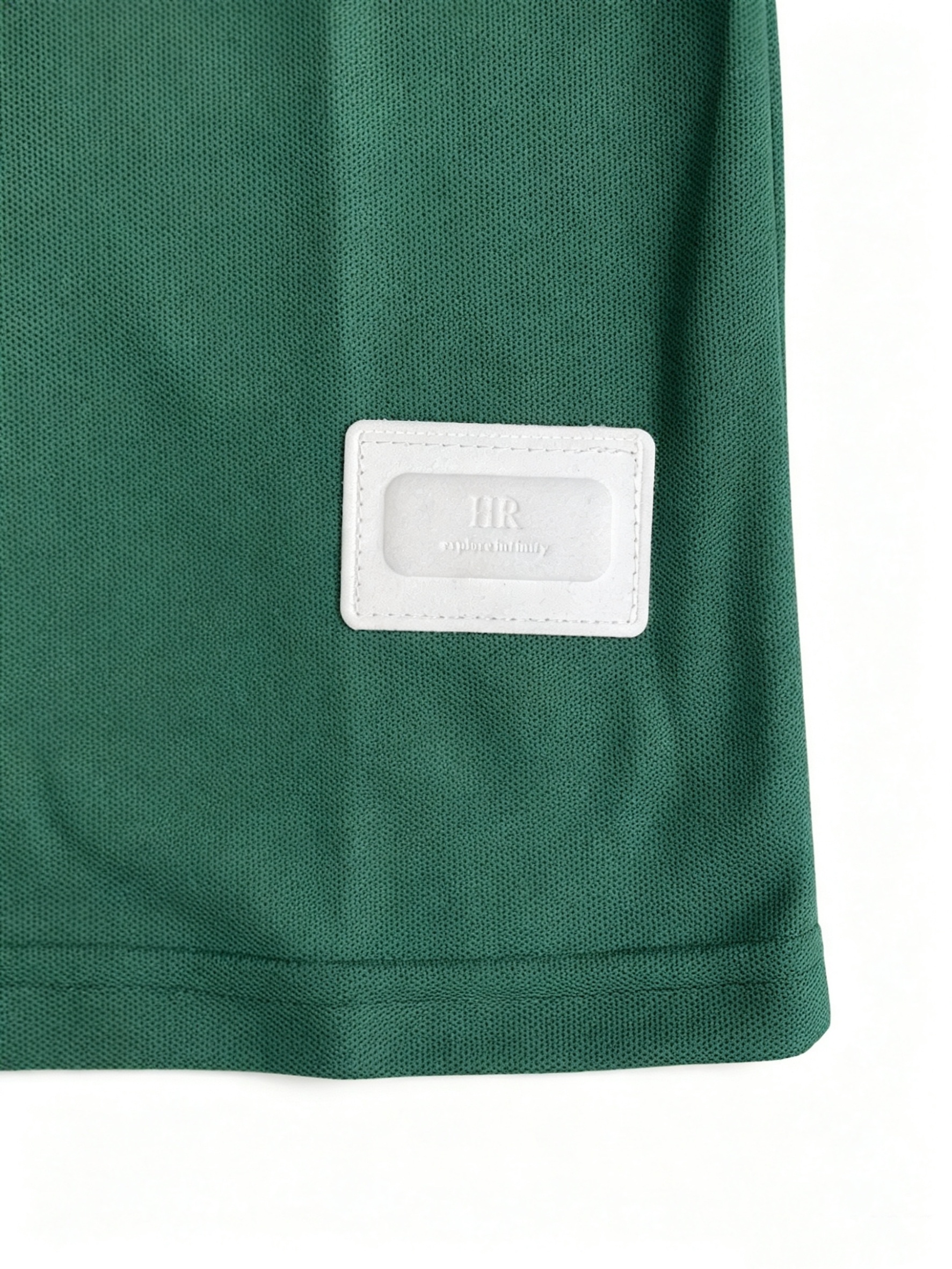 Summer! Solid Color Short-Sleeve Polo Shirt for Kids, Simple Label Design, Wrinkle-Resistant, Not Easily Deformed, Fresh and Breathable T-Shirt Top, Preppy Style, Boys' Daily Wear Lapel Shirt, Summer, Regular Fit