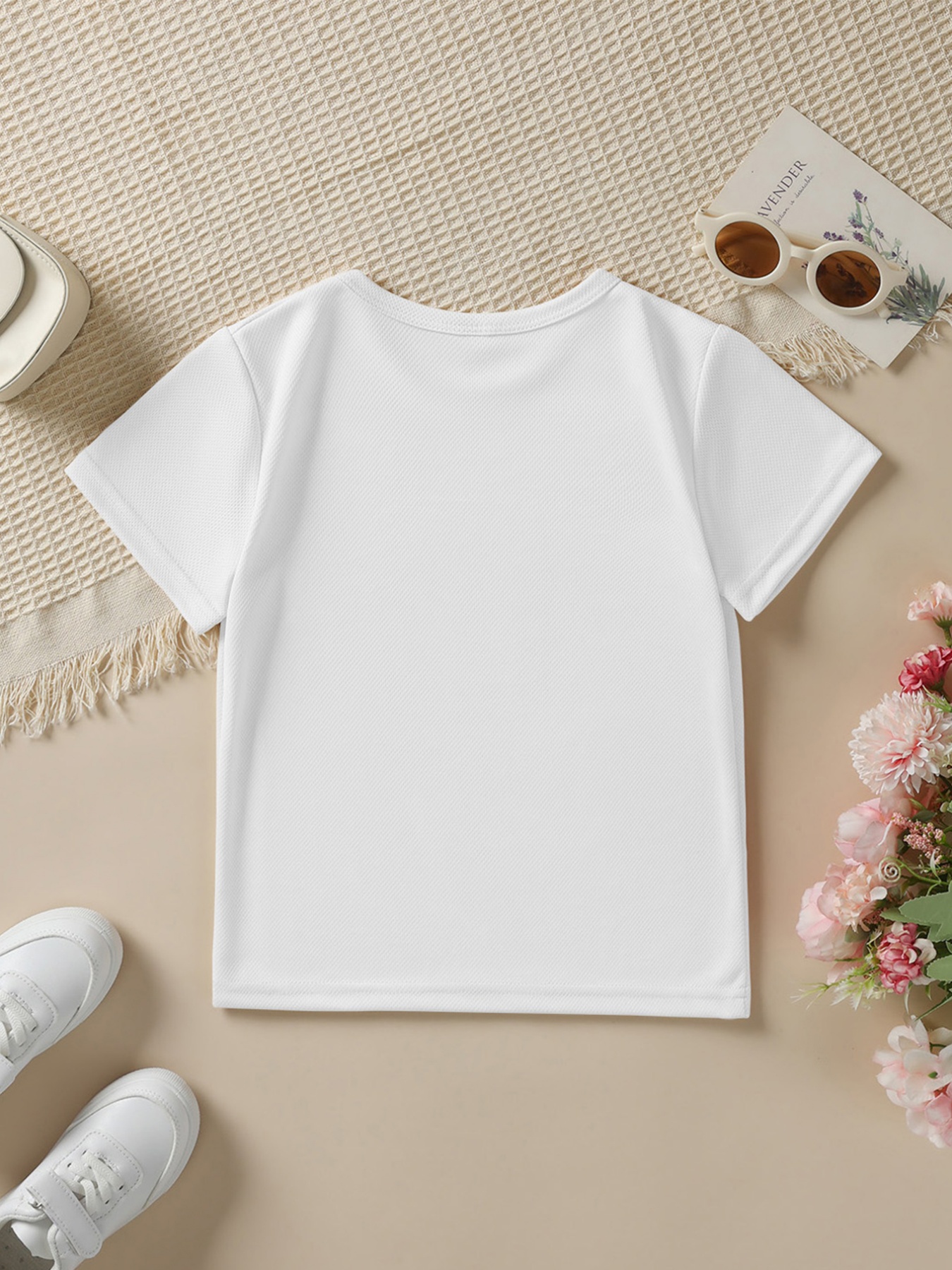 Summer Boys' Stylish Short-Sleeve T-Shirt with The Cartoon Print 'PAPA'S LITTLE BUDDY' for Outdoor Casual Wear, Model NY-DX3974