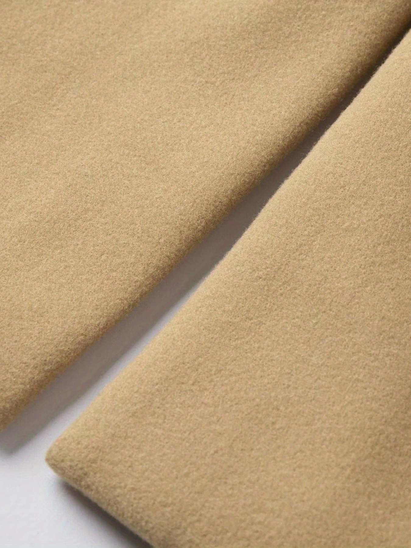 chic elegant double breasted trench coat mens casual lapel flap pocket woolen overcoat for fall winter business details 25