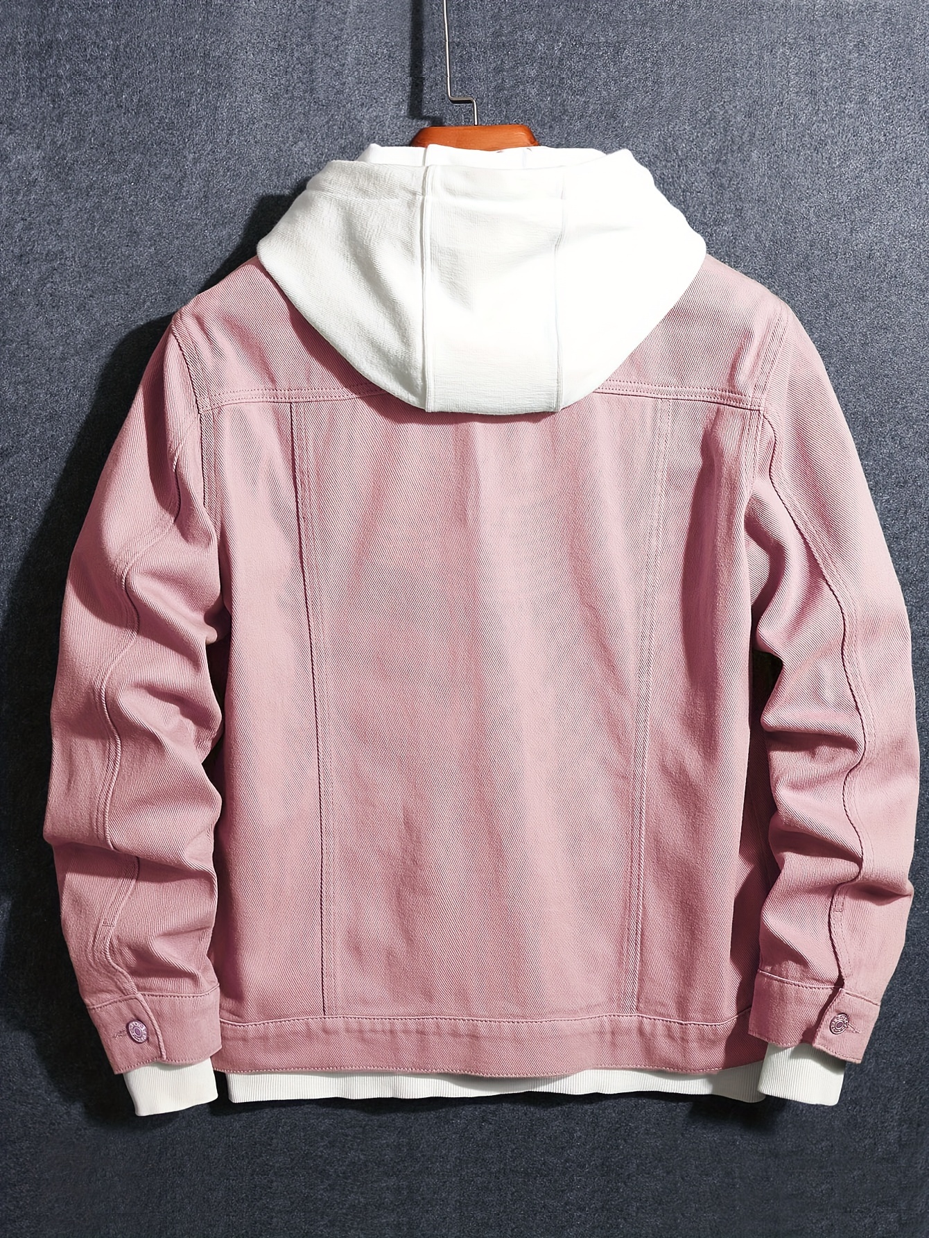 chic denim jacket, mens chic denim jacket street style button up cotton jacket coat for spring fall new generation details 11