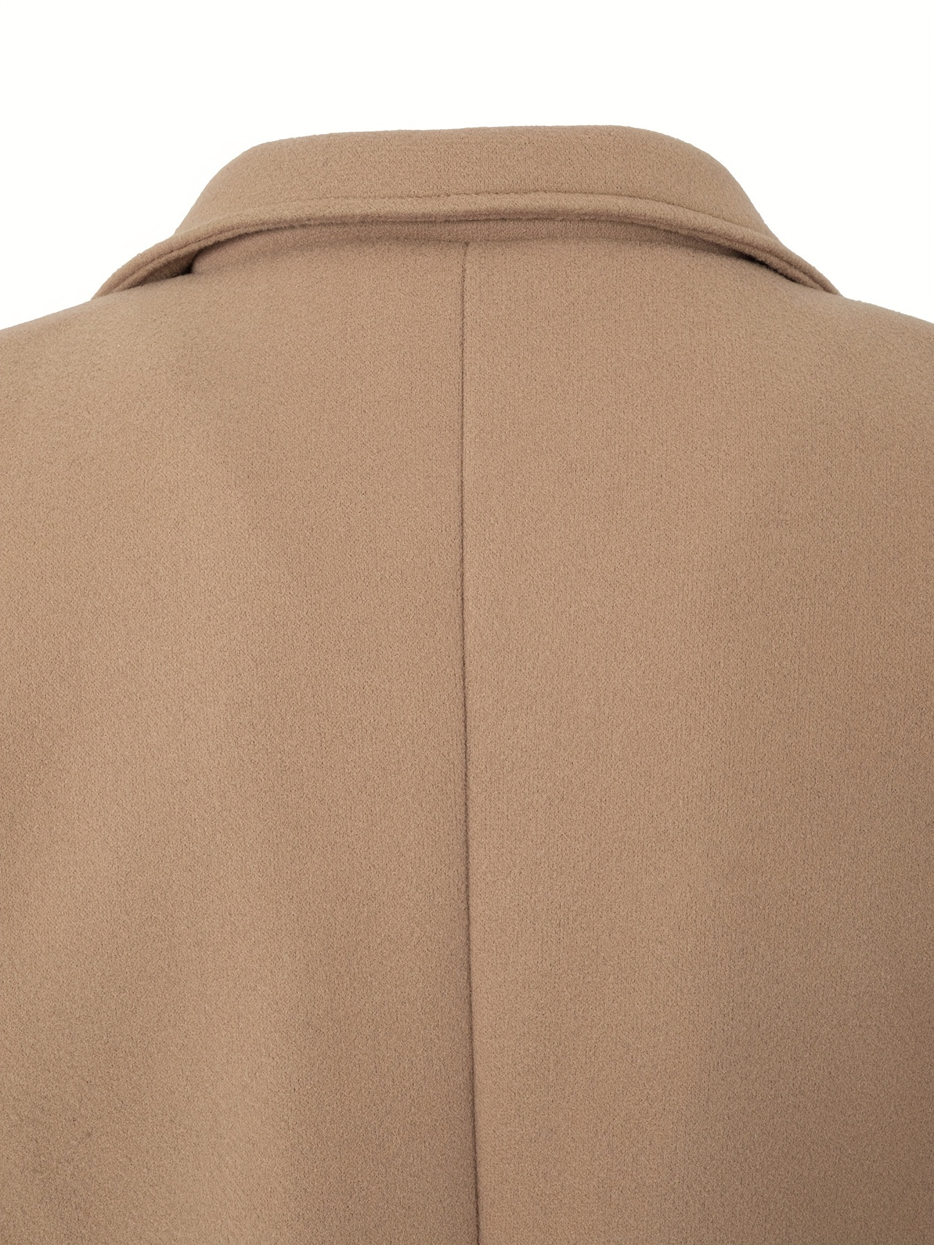 mens trendy retro houndstooth long sleeve coat windbreaker lapel long overcoat for autumn winter details 4