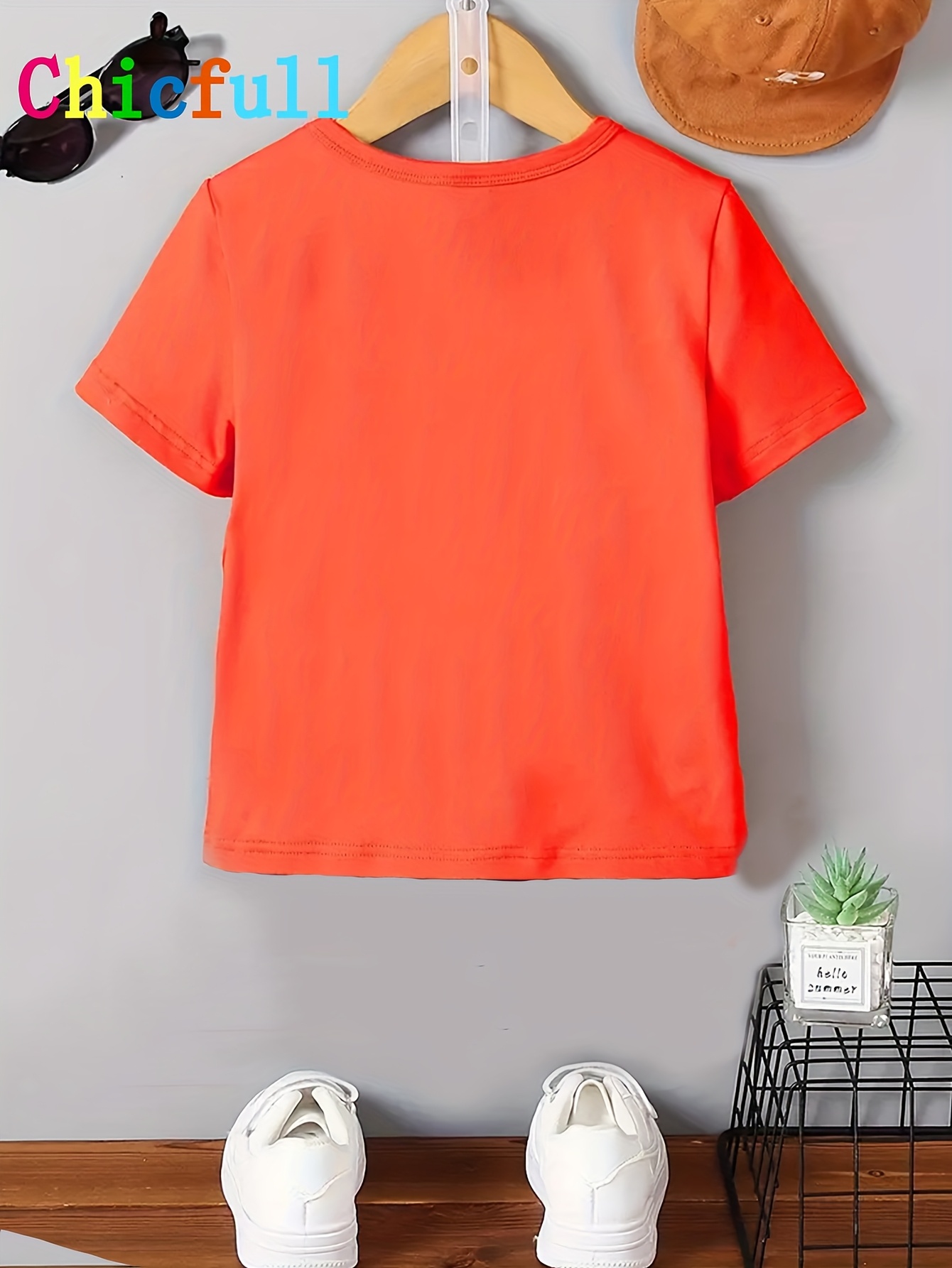 Boy PAPA Told Me I COULD Casual Letter Print Trendy And Fashionable T-Shirt Creative Casual Round Neck T-Shirt