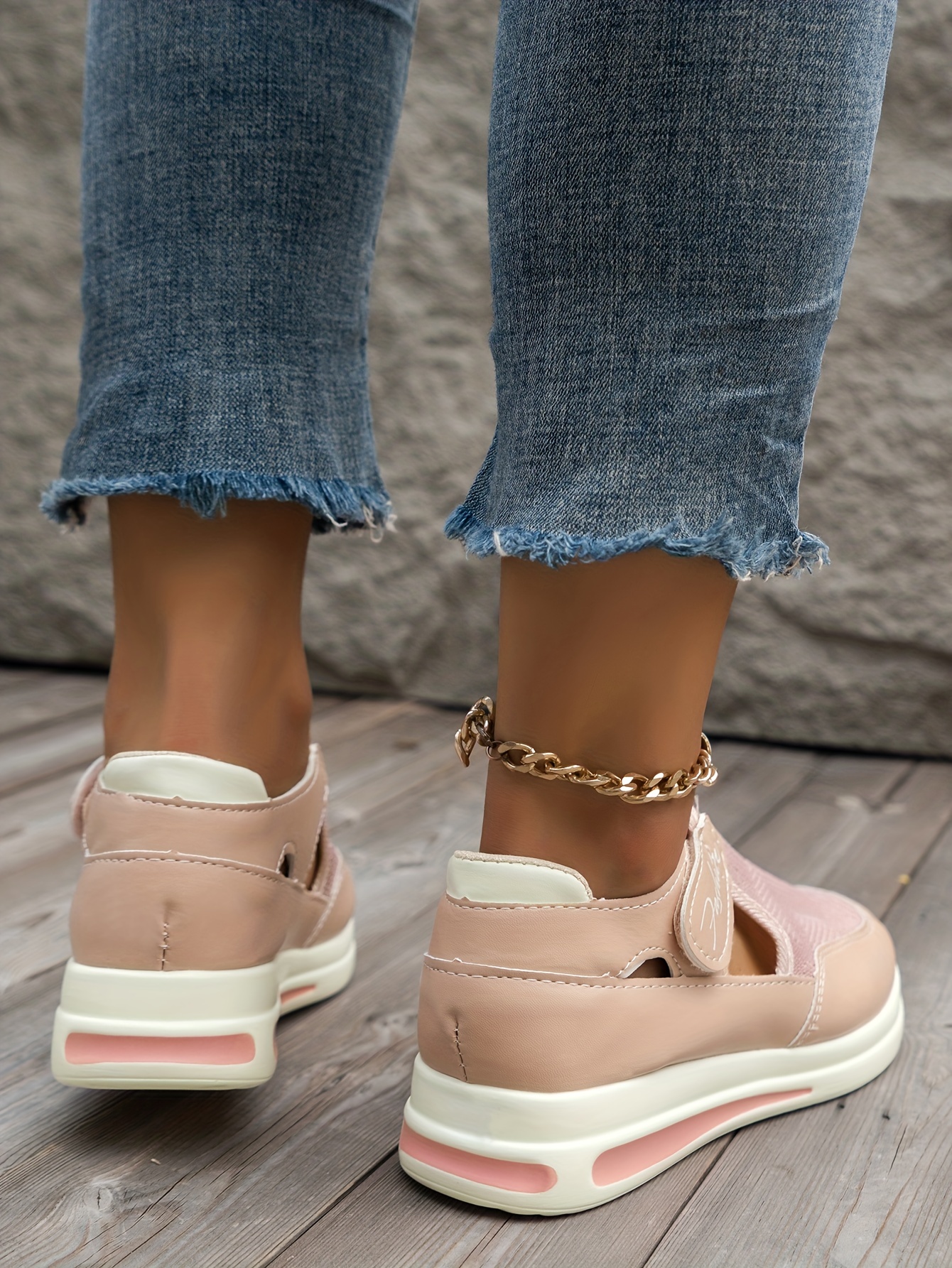 womens breathable mesh sneakers casual low top outdoor shoes womens comfortable shoes details 14