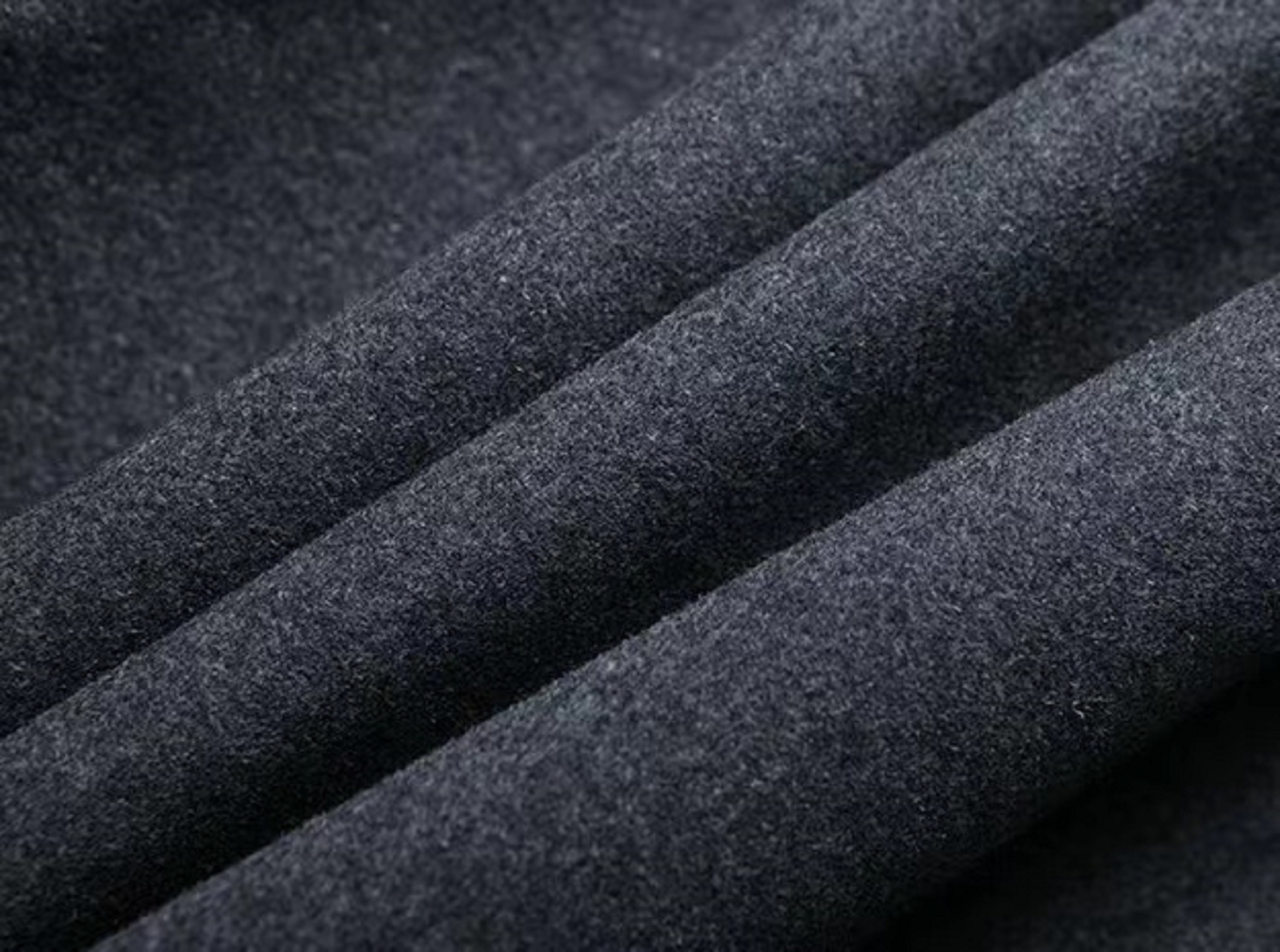 new mens business coat slim long woolen coat details 12
