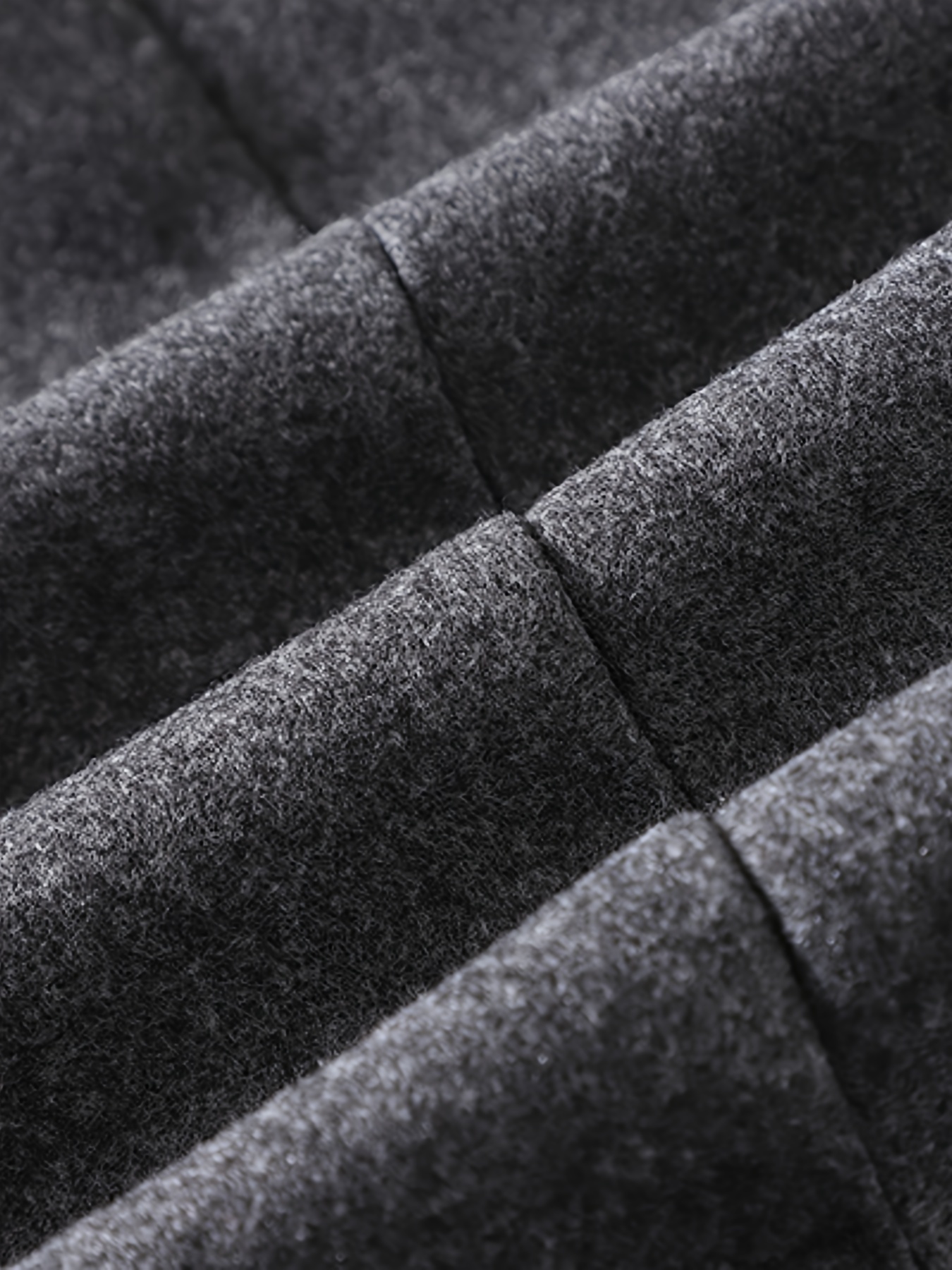 Men s Stylish Retro Solid Long Sleeve Coat Windbreaker Lapel Long Overcoat For Autumn Winter details 9