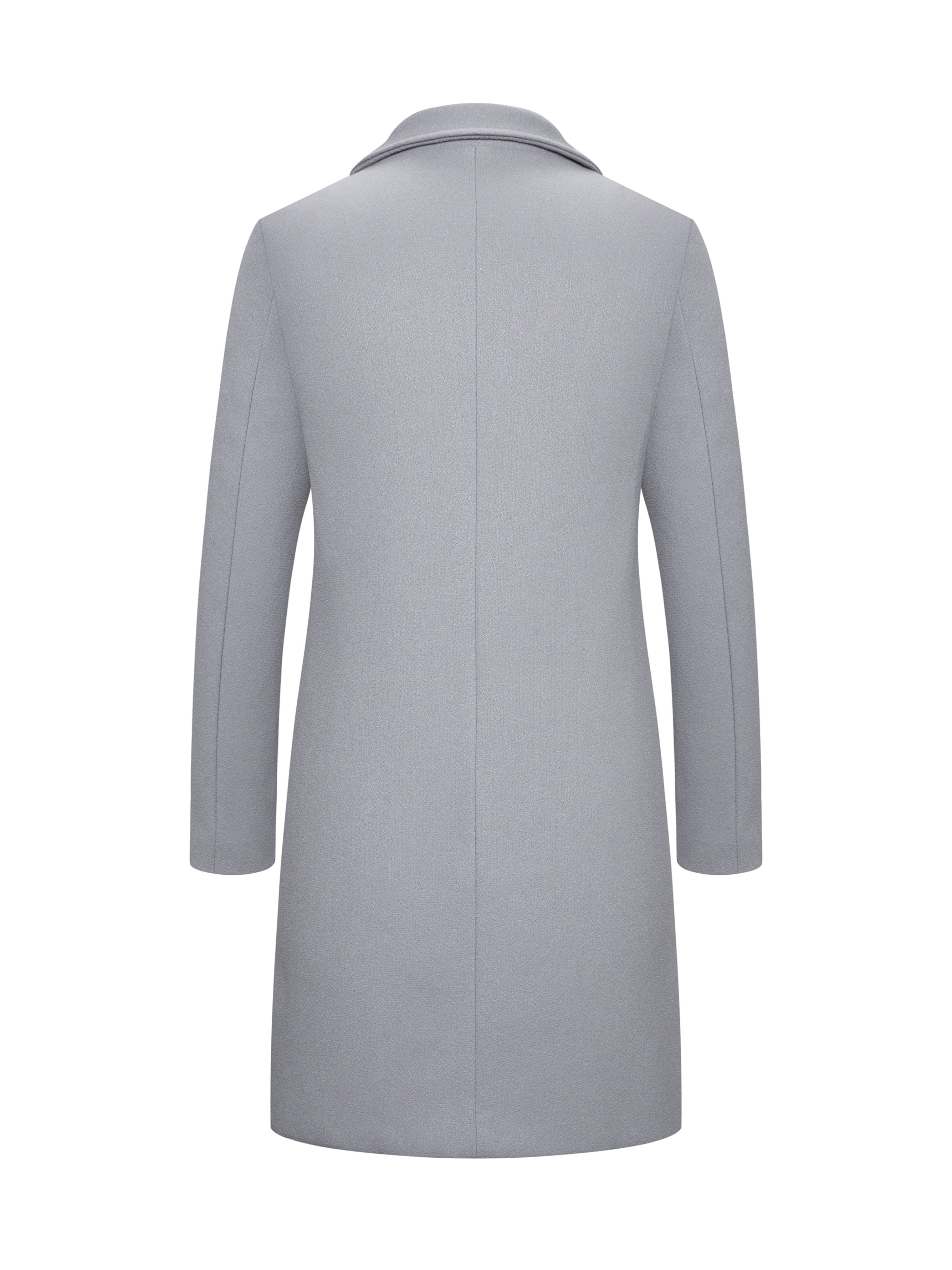 new mens mid length single breasted trench coat jacket details 37