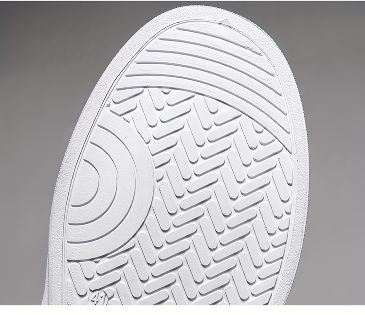 mens lace up sneakers with easy to clean pu leather upper skate shoes with good traction breathable details 1