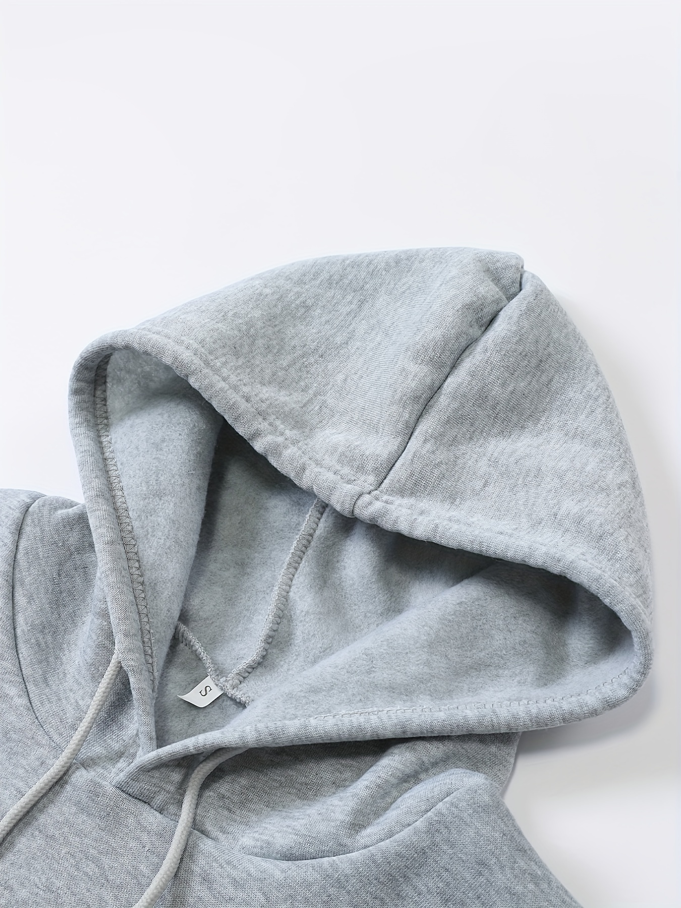 cowboy letter print drawstring hoodie casual long sleeve kangaroo pocket hoodie sweatshirt womens clothing details 15