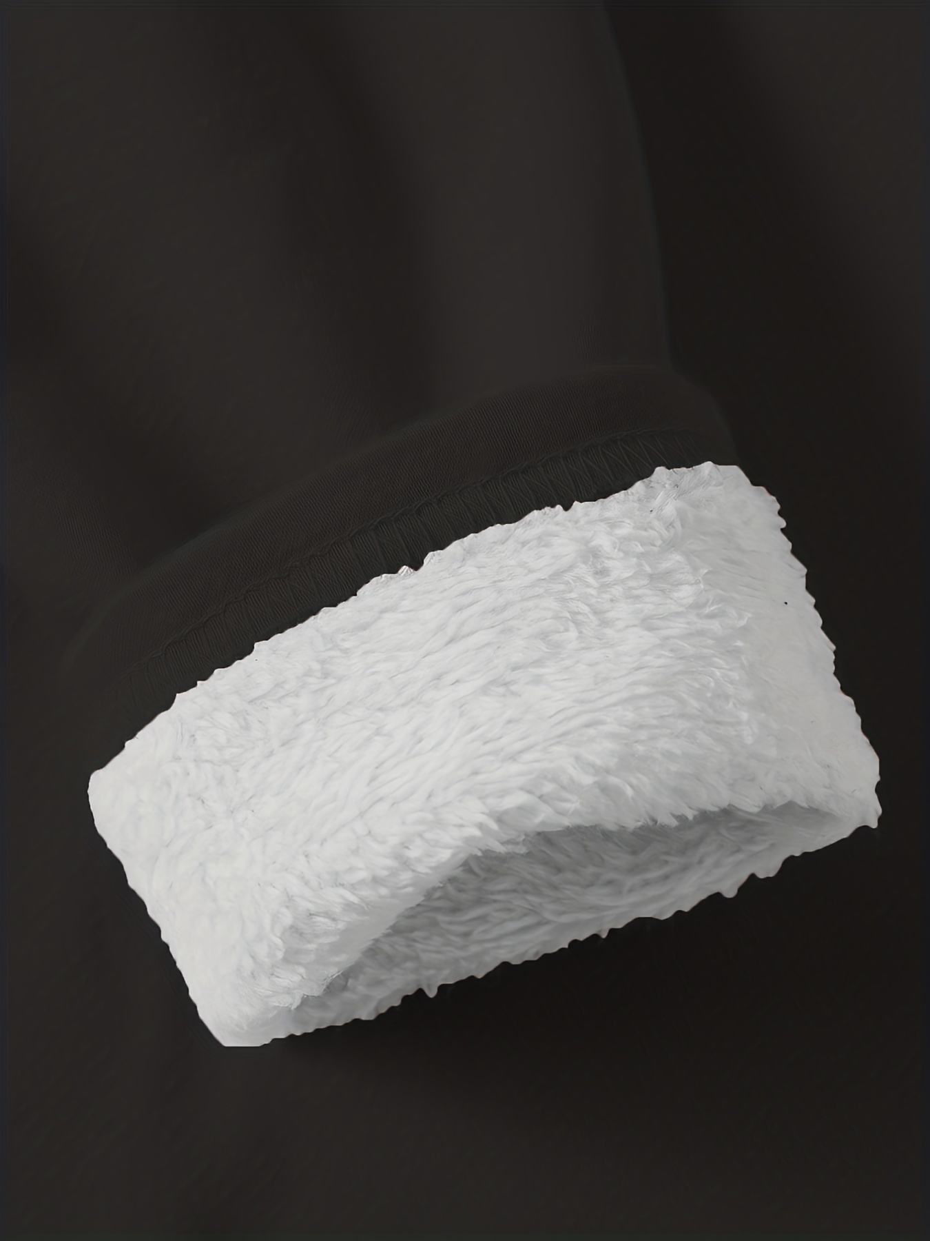 solid crew neck thermal sweatshirt casual long sleeve simple sweatshirt for fall winter womens clothing details 17