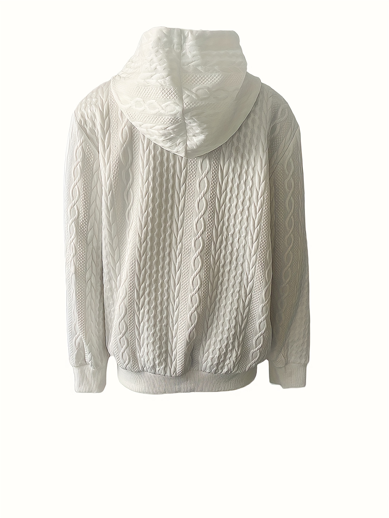 textured drawstring hoodies, textured drawstring hoodies casual long sleeve versatile sweatshirt womens clothing details 7