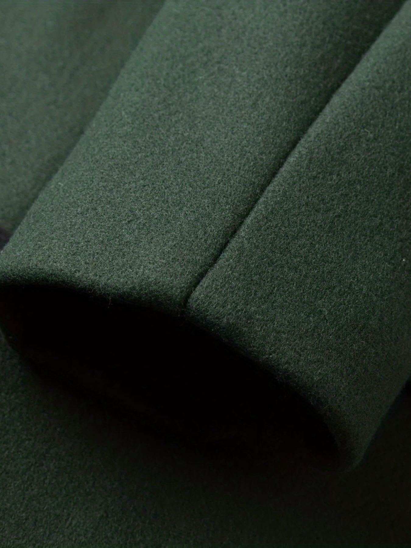 chic elegant double breasted trench coat mens casual lapel flap pocket woolen overcoat for fall winter business details 15