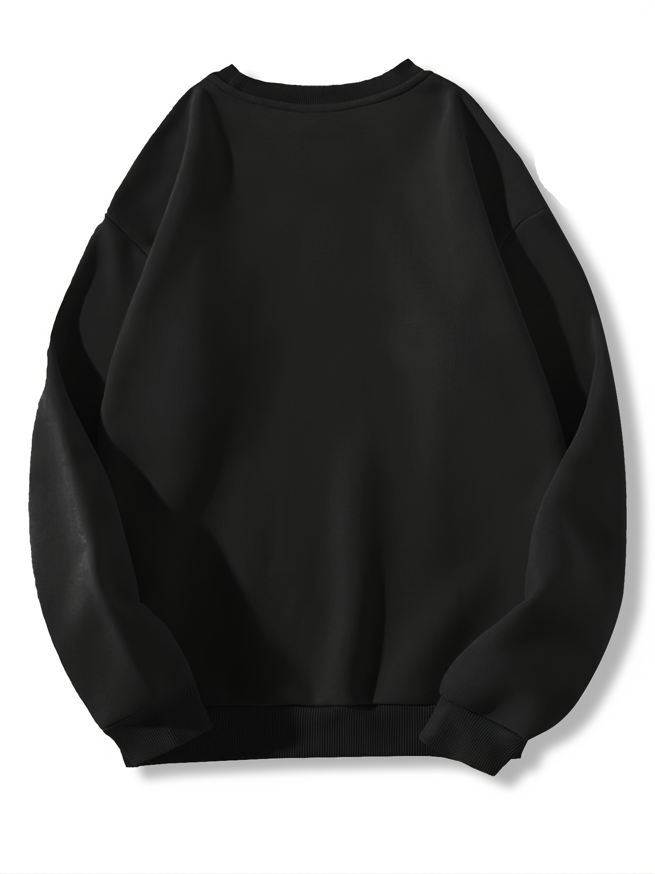 be you print sweatshirt casual long sleeve crew neck sweatshirt womens clothing details 26